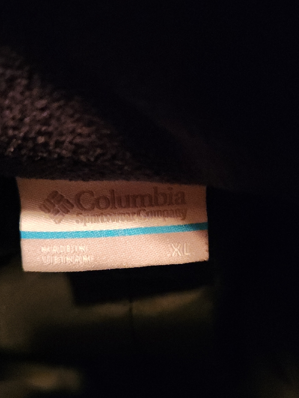 Columbia Black Quilted Full Zipper Vest Size XL - Picture 3 of 10